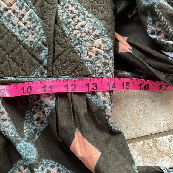 Ulla Johnson Nora Dress in Quilted Army - Picture 12 of 16